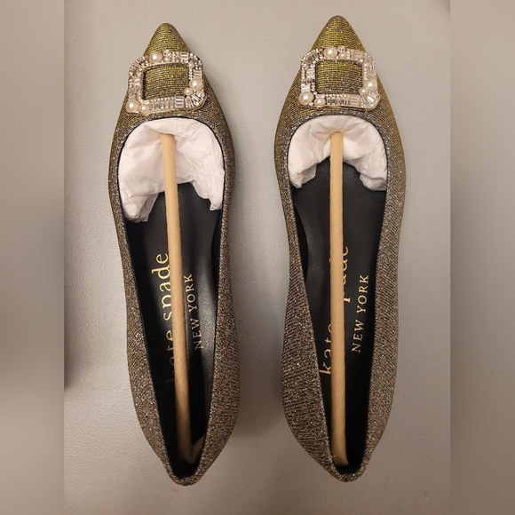 Kate Spade Buckle Up flats - Picture 2 of 4